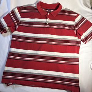 Vintage BUGLE BOY Short Sleeve Polo Shirt Size XL EUC